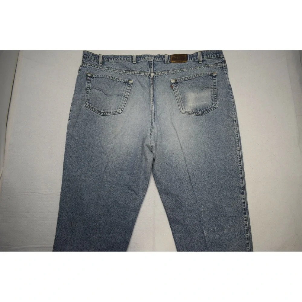 VTG Levi's 545 Loose Fit Tapered Denim Blue Jeans USA MADE Mens Size 50 x 32 BIG